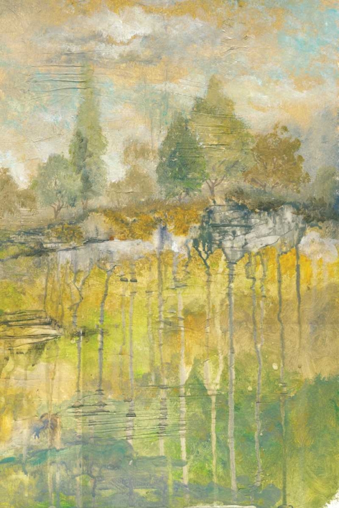 Art Print: Drippy Landscape III