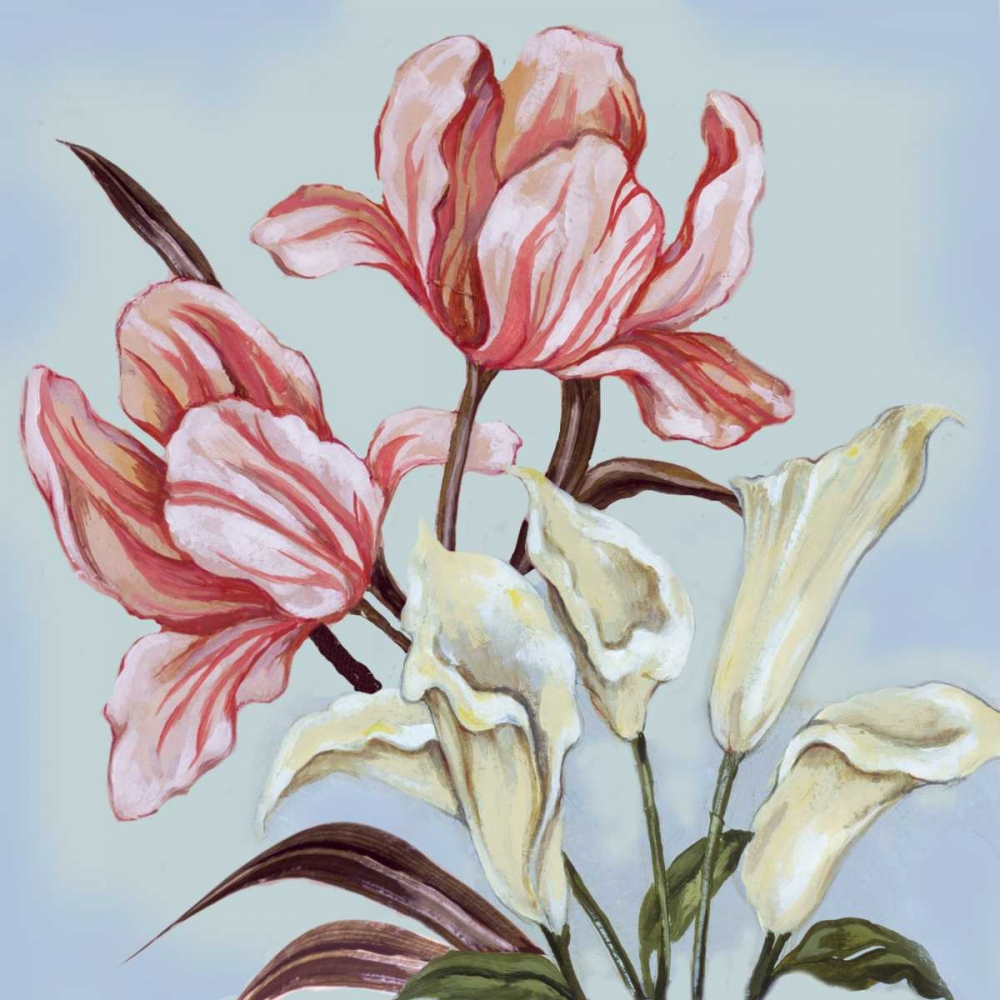 Art Print: Pastel Floral II