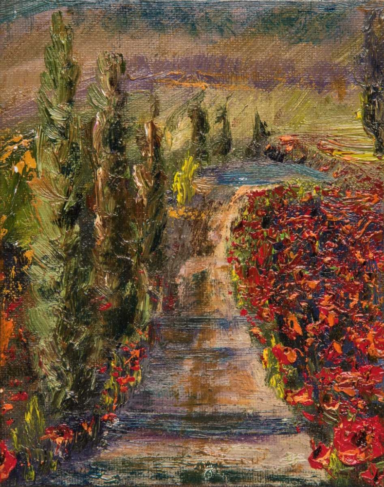 Wall Art Painting id:163995, Name: Poppy Road, Artist: Monahan, Jodi