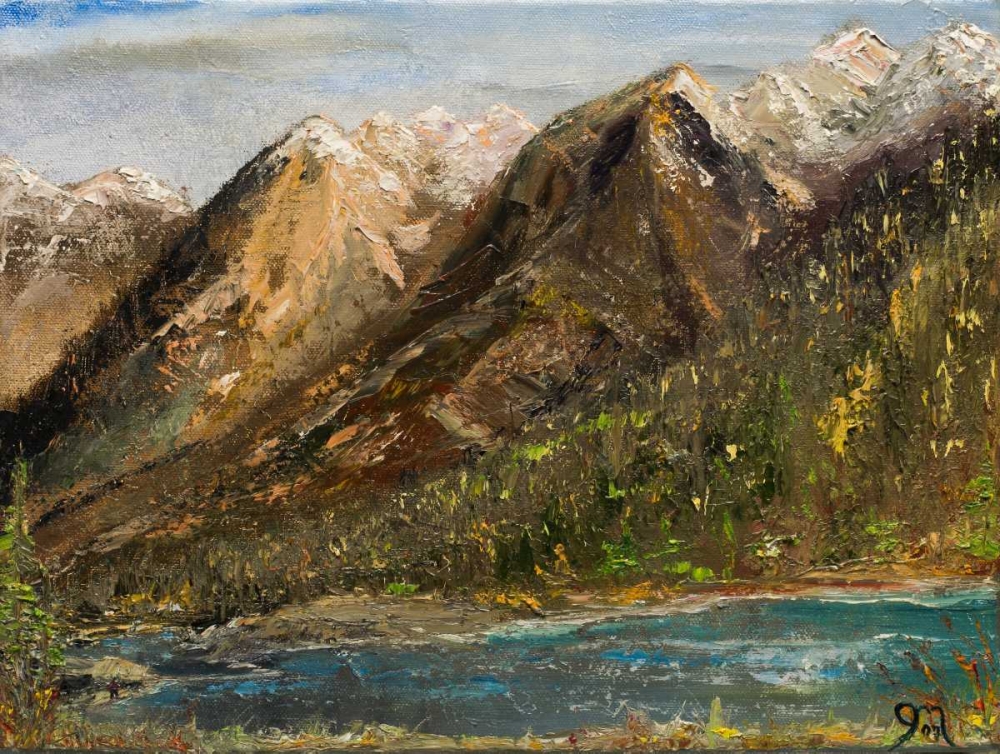 Wall Art Painting id:163988, Name: Lake McDonald, Artist: Monahan, Jodi