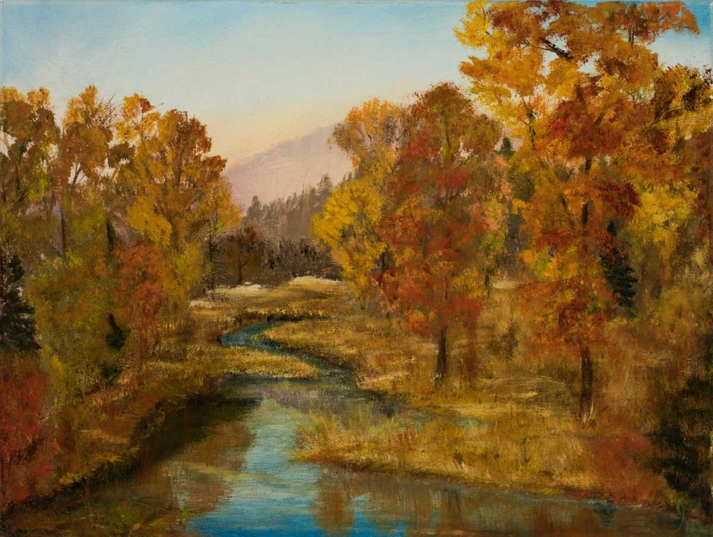 Wall Art Painting id:163985, Name: Montana in Fall, Artist: Monahan, Jodi