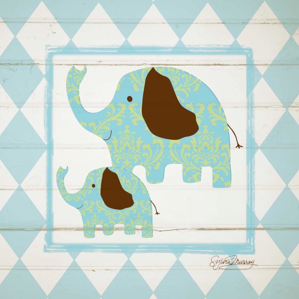 Art Print: Elephants