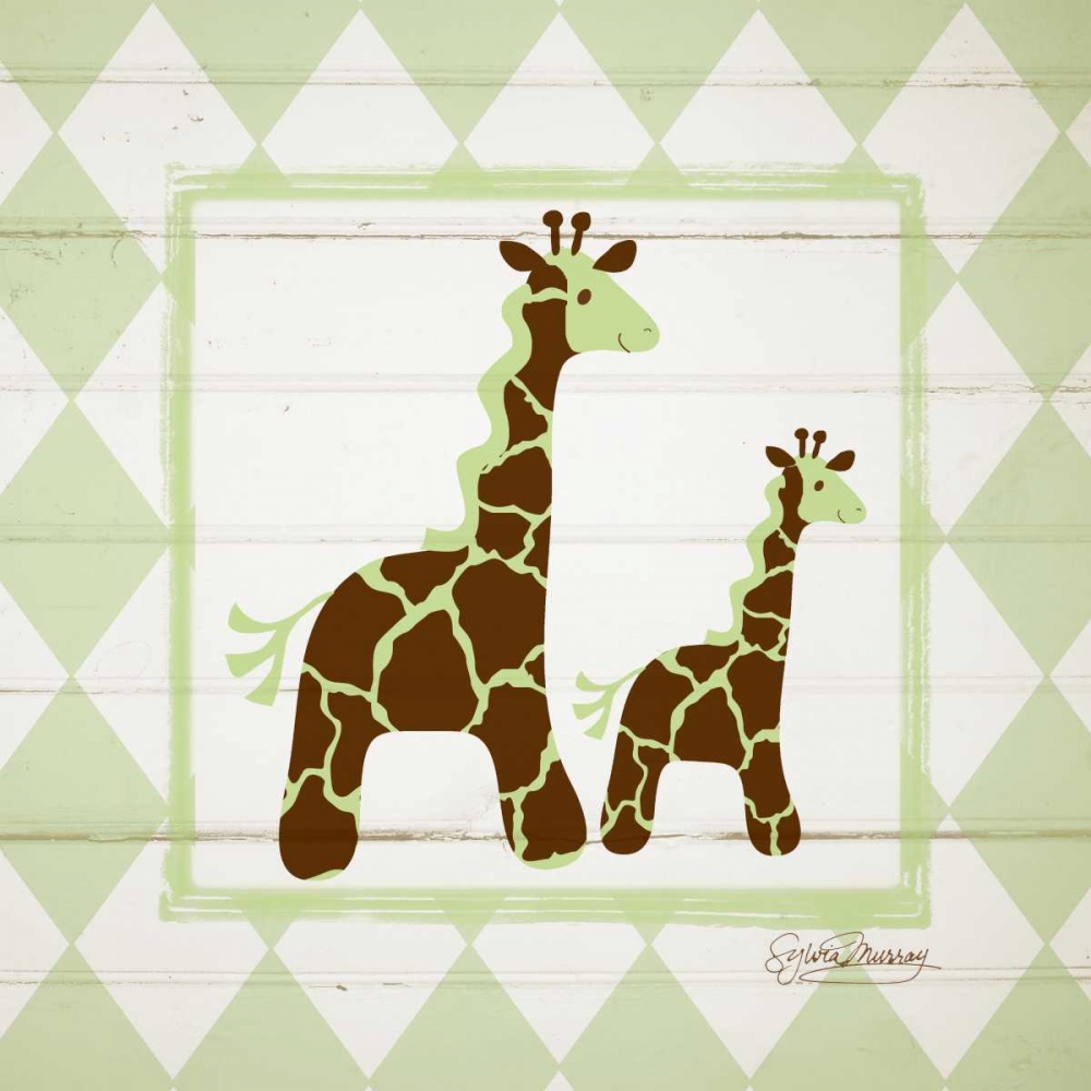 Art Print: Giraffes