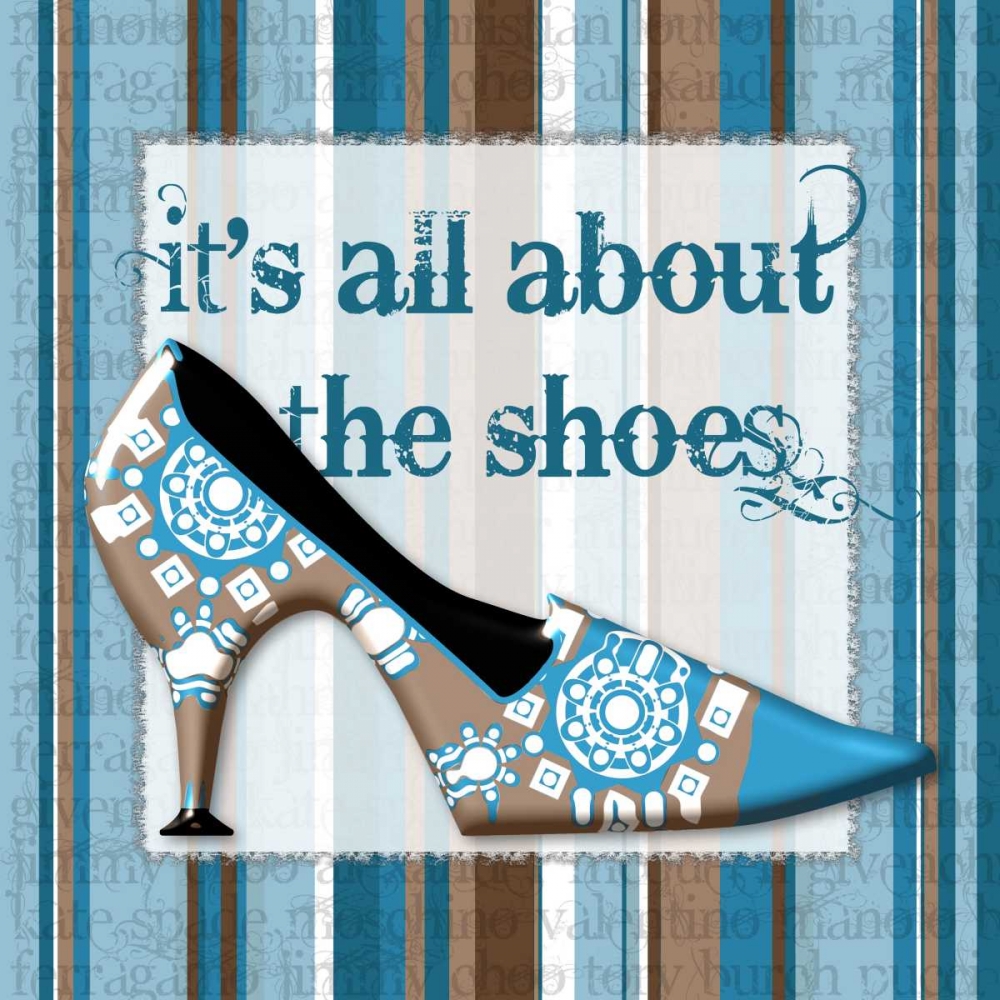Art Print: Girly Shoe I