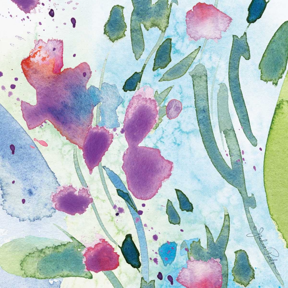 Wall Art Painting id:63726, Name: Wildflower Dance II, Artist: Paton, Julie