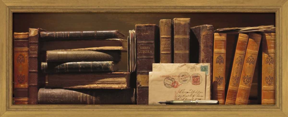 Wall art: Librairie I, by Pelletier, Alain