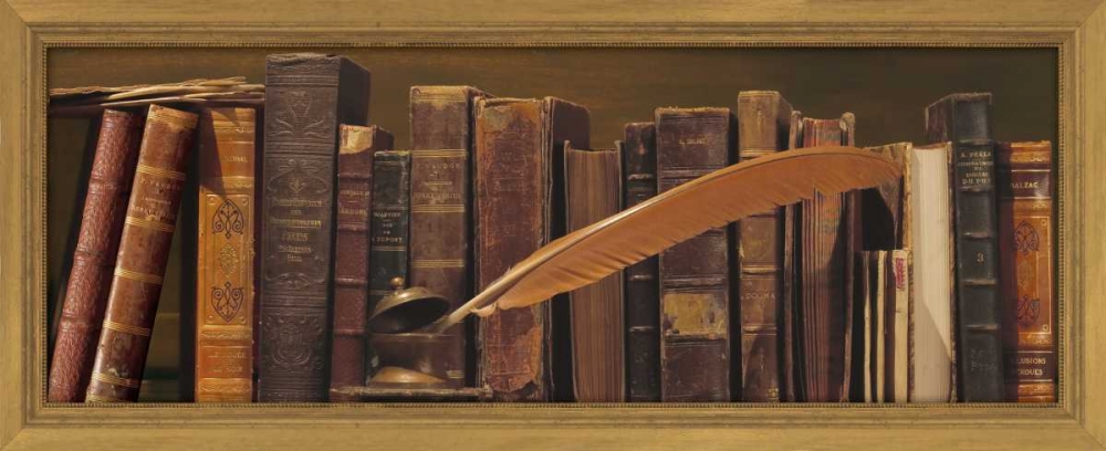 Wall art: Librairie II, by Pelletier, Alain