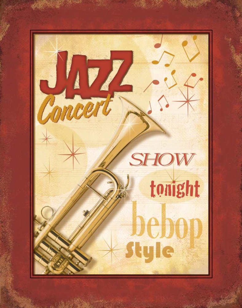 Art Print: New Orleans Jazz I