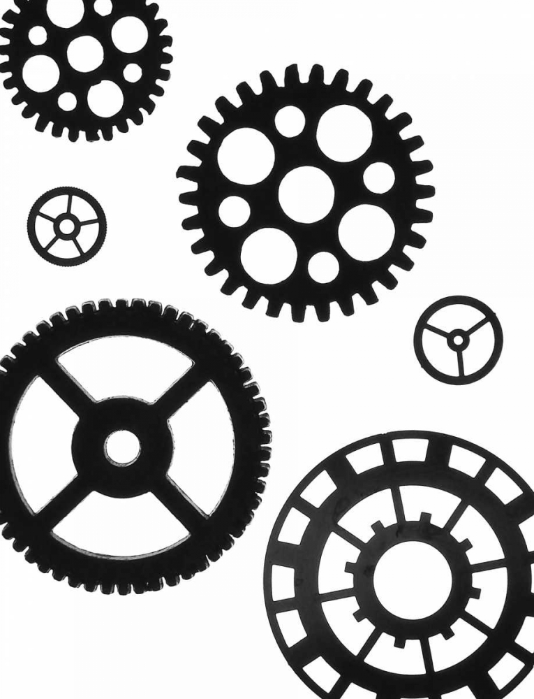 Art Print: Gears I