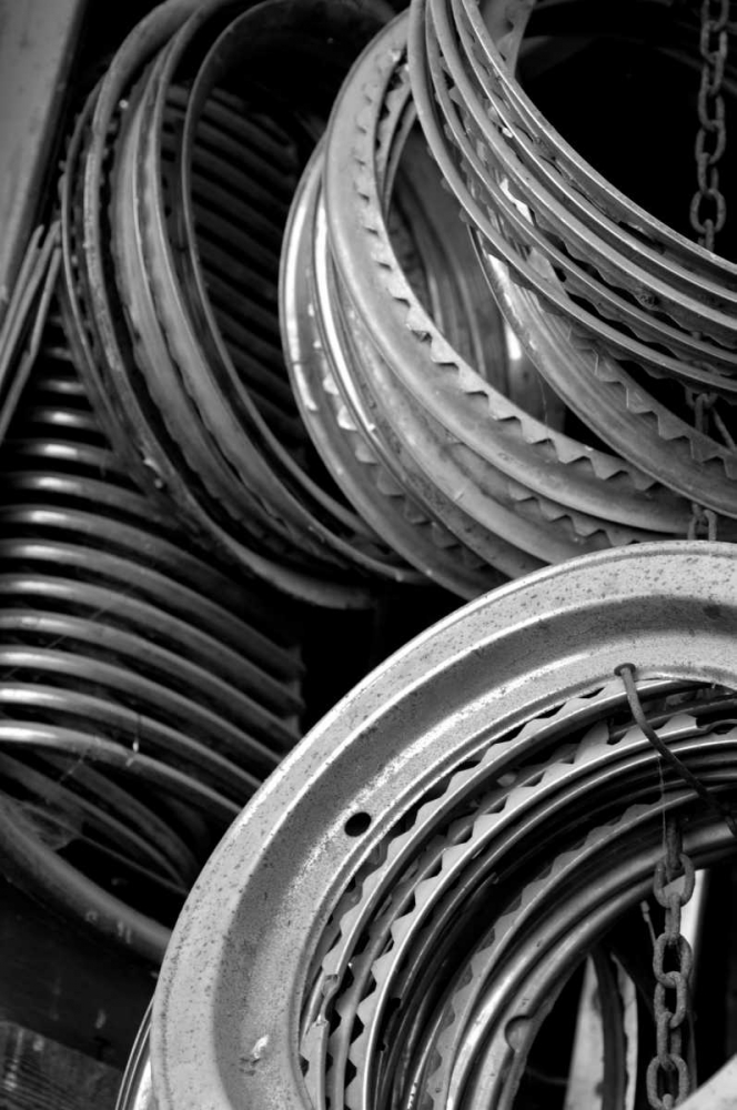 Art Print: Antique Car Parts