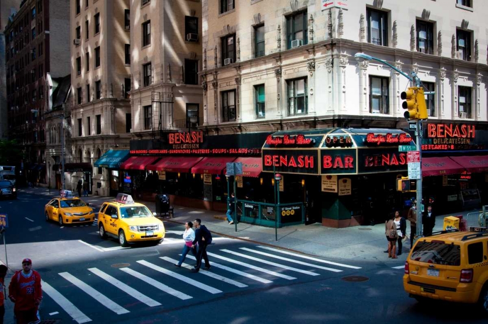 Wall art: Benash Delicatessen, by Berzel, Erin