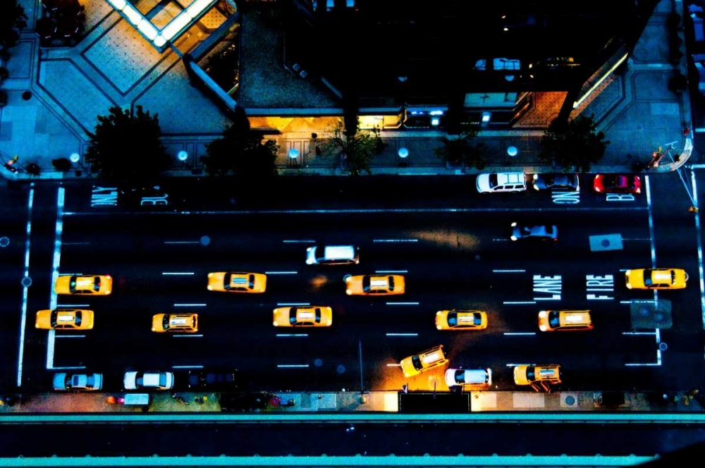 Wall art: NYC IIIrd Ave II, by Berzel, Erin