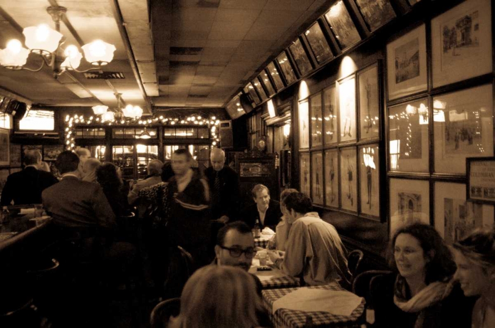 Wall art: NYC Piano Bar II, by Berzel, Erin