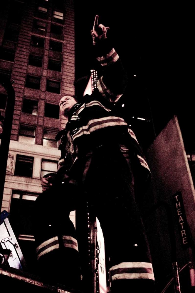 Wall art: FDNY Firefighter II, by Berzel, Erin