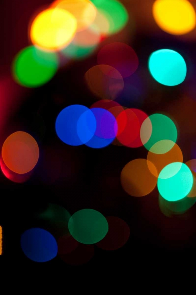Art Print: Colorful Bokeh