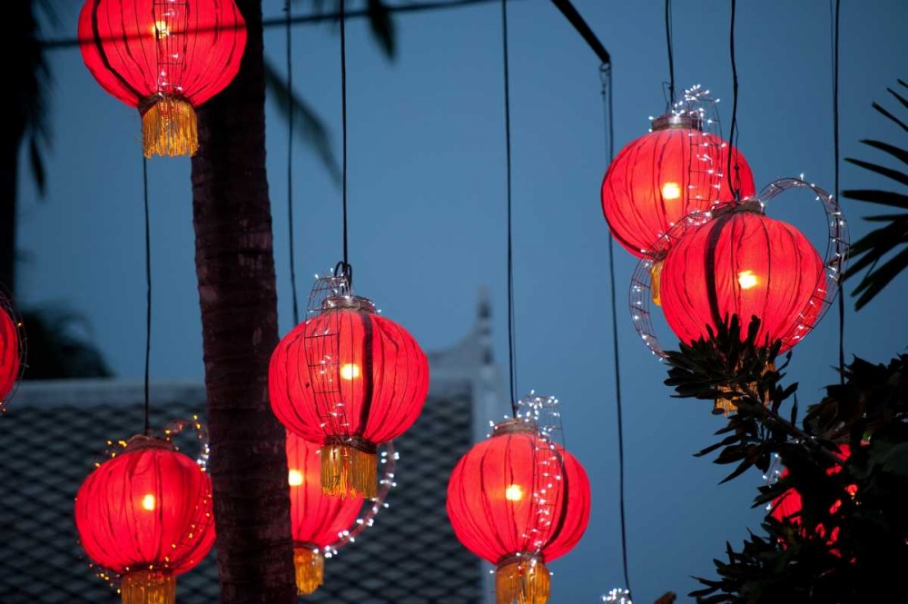 Art Print: Laos Lanterns