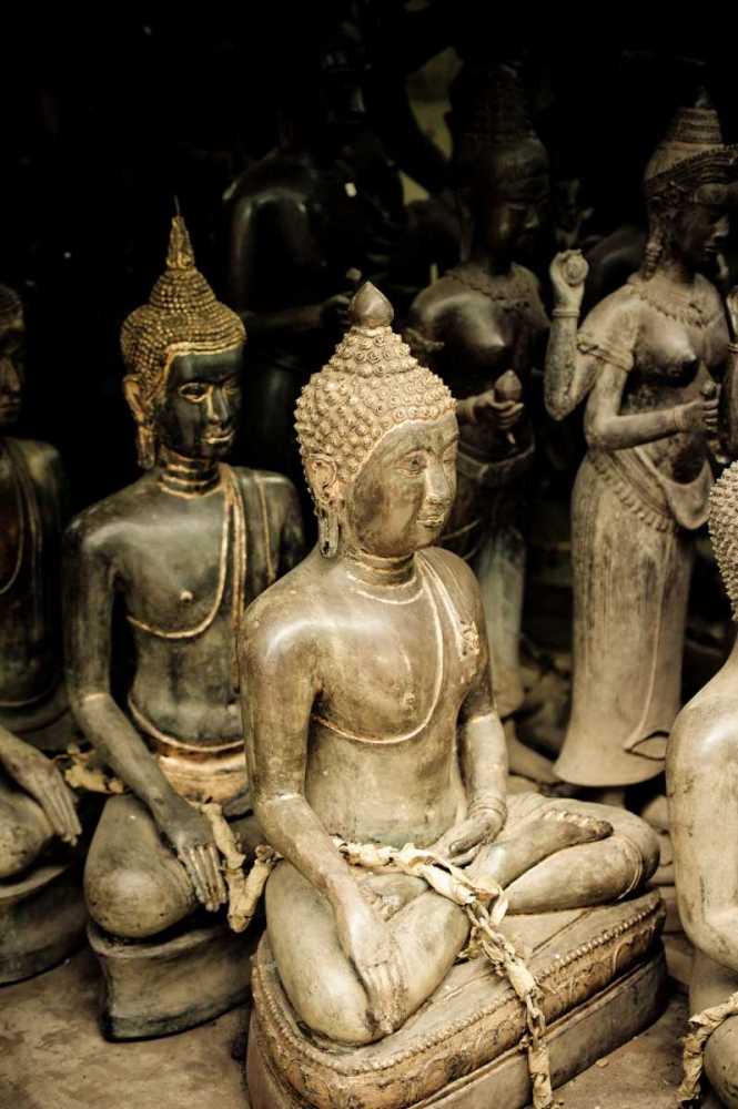 Art Print: Buddha Statues I