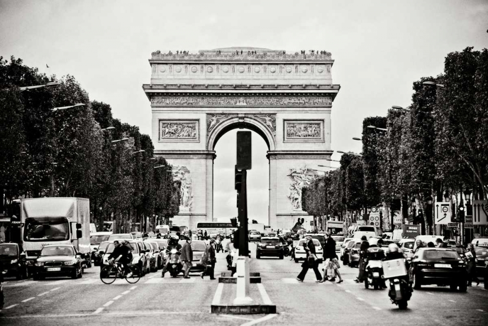 Art Print: Ave Champs Elysees I