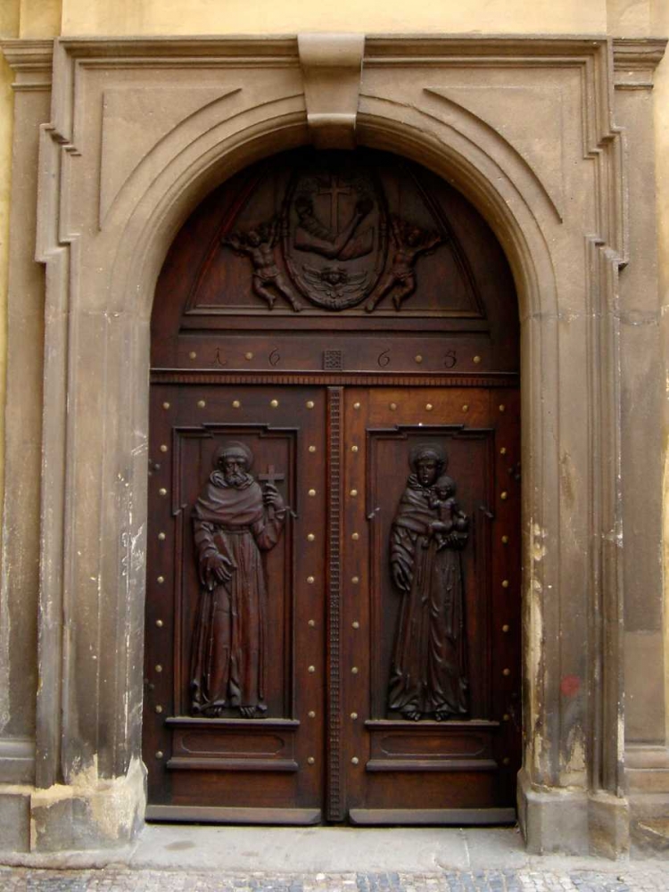 Art Print: Prague Door V