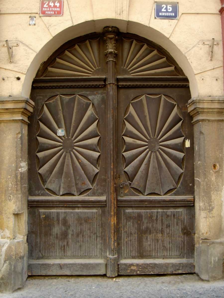 Art Print: Prague Door VI