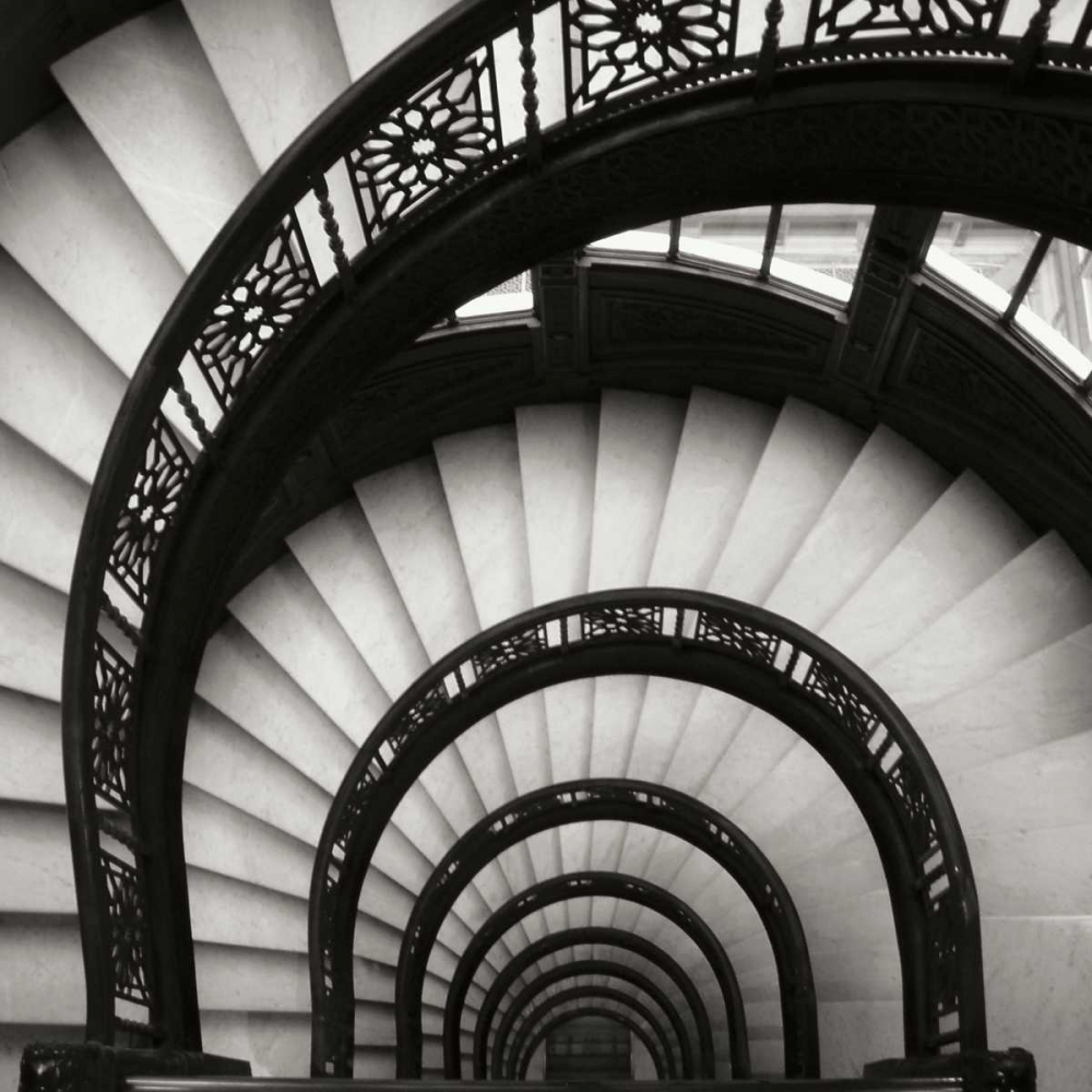 Art Print: Rookery Stairwell Sq.