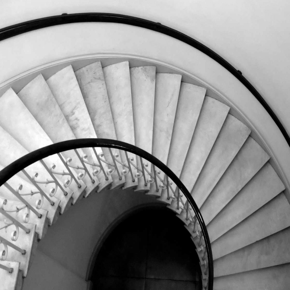 Art Print: Capital Stairwell Sq.