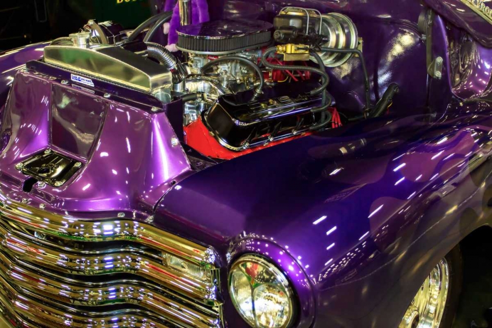 Art Print: Purple Flamer I