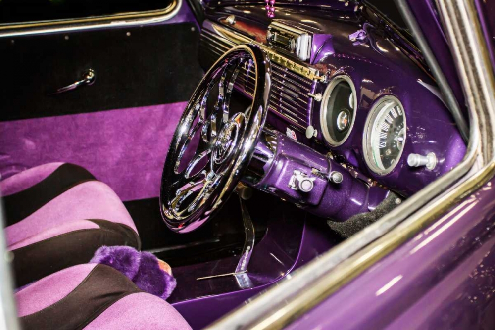 Art Print: Purple Flamer III