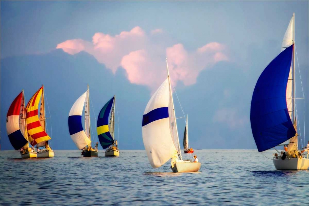 Wall art: Light Air at Sunset I, by Hausenflock, Alan