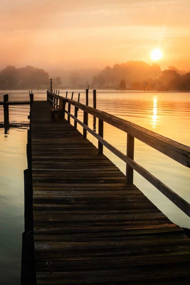 Wall art: Cobb Island Sunrise II, by Hausenflock, Alan