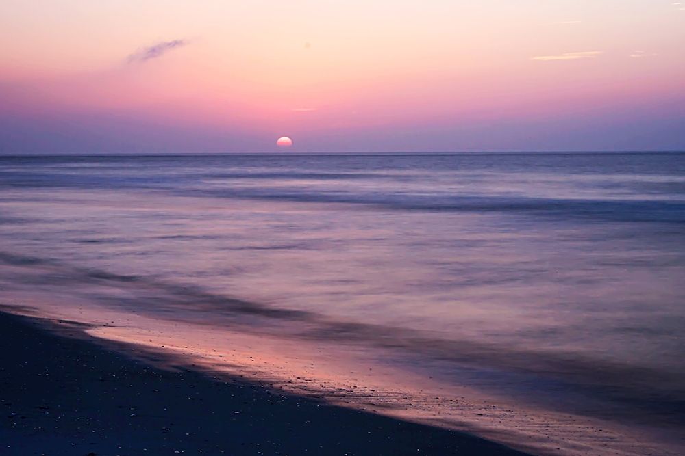 Wall art: Pink Sun in Lavender Haze, by Hausenflock, Alan