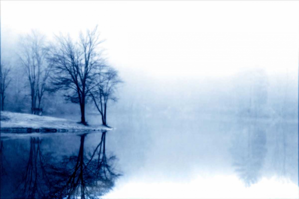 Art Print: Fog on the Lake III