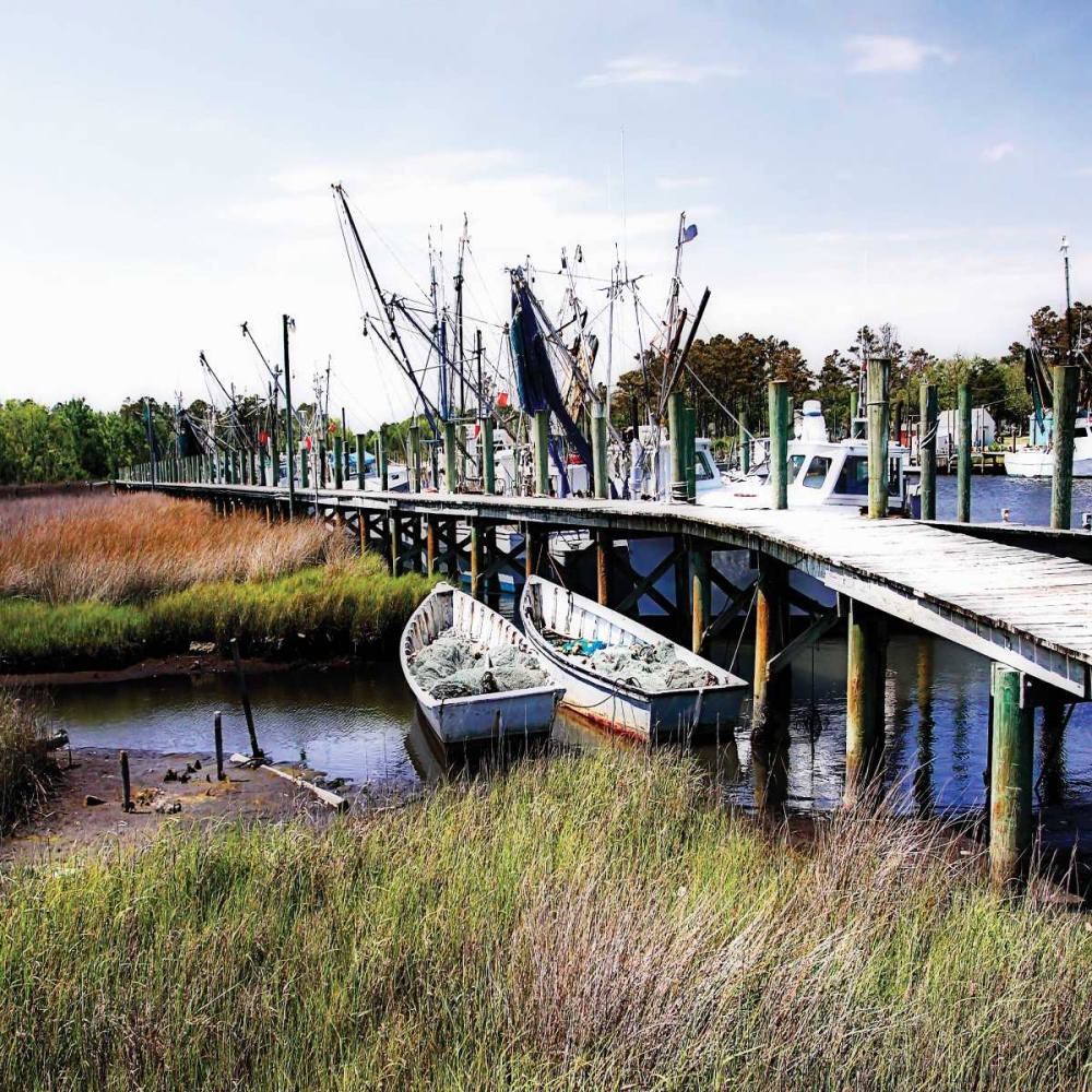 Wall Art Painting id:260, Name: Marsh Harbor Square II, Artist: Hausenflock, Alan