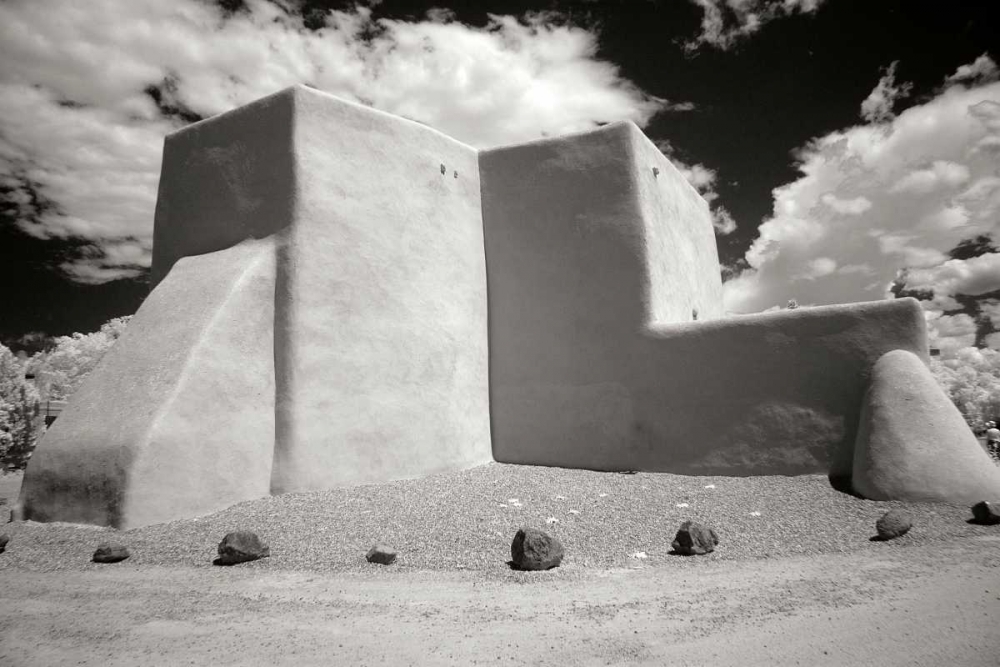 Art Print: Taos Church III