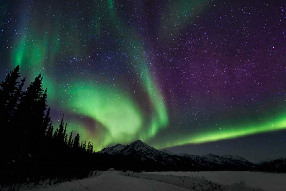 Wall art: Aurora Borealis VI, by Malvin, Larry