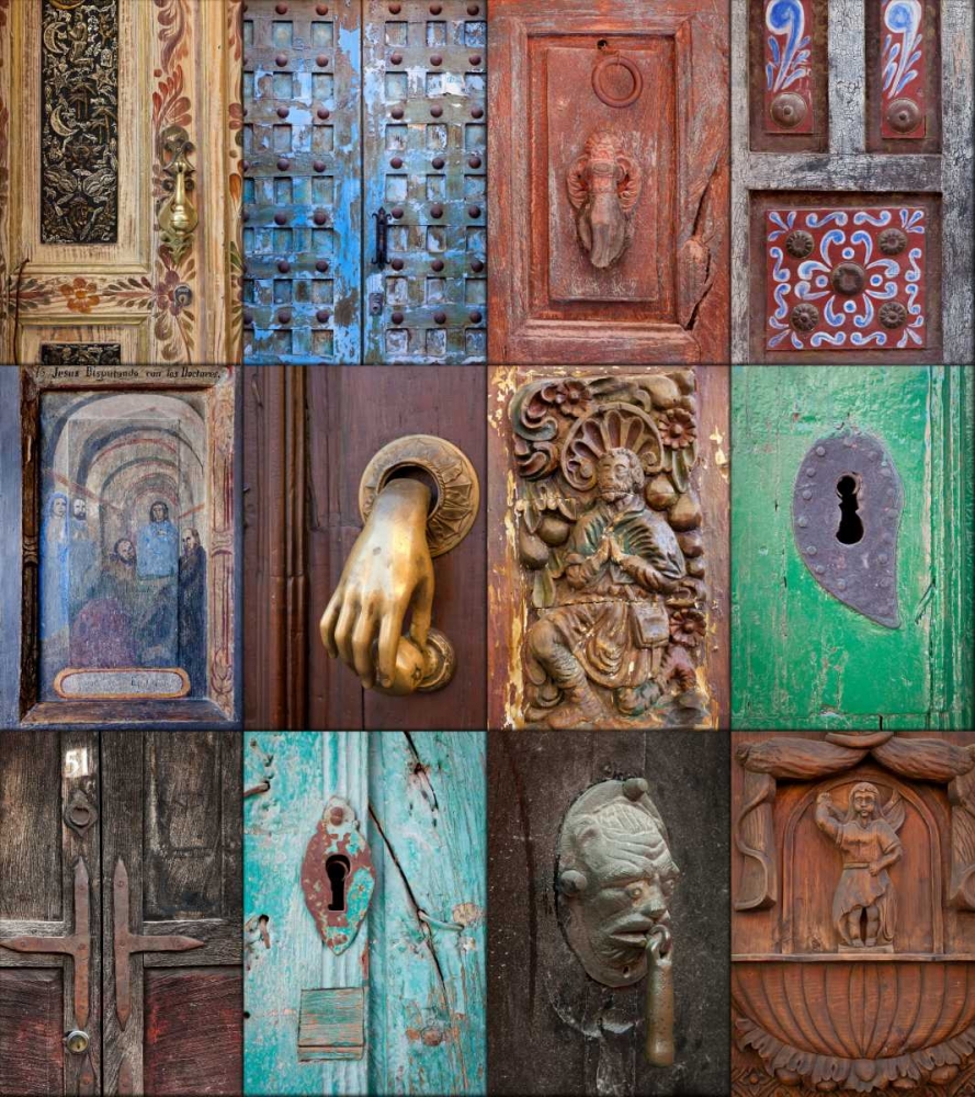 Wall Art Painting id:20084, Name: On the Door III, Artist: Mahan, Kathy