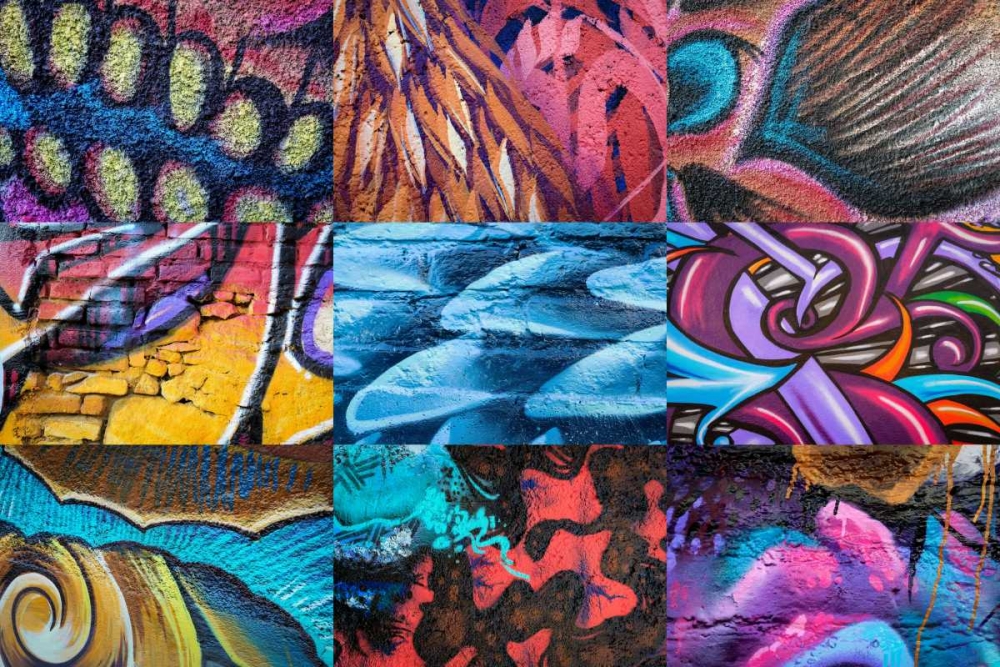 Wall Art Painting id:20086, Name: Graffiti I, Artist: Mahan, Kathy