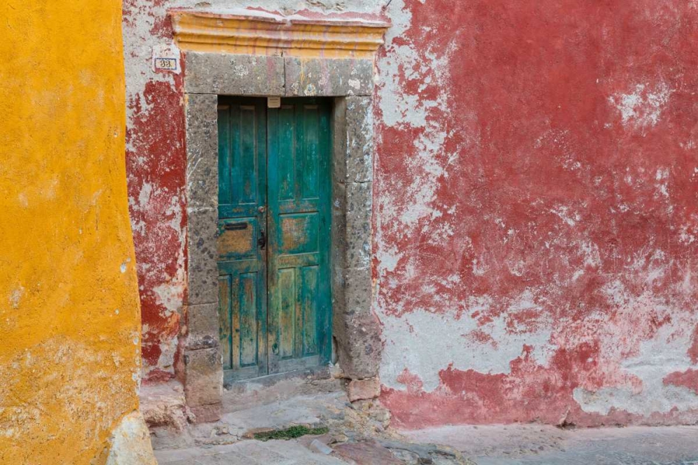 Art Print: Colorful Door