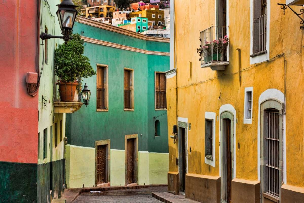 Art Print: Colorful Street I