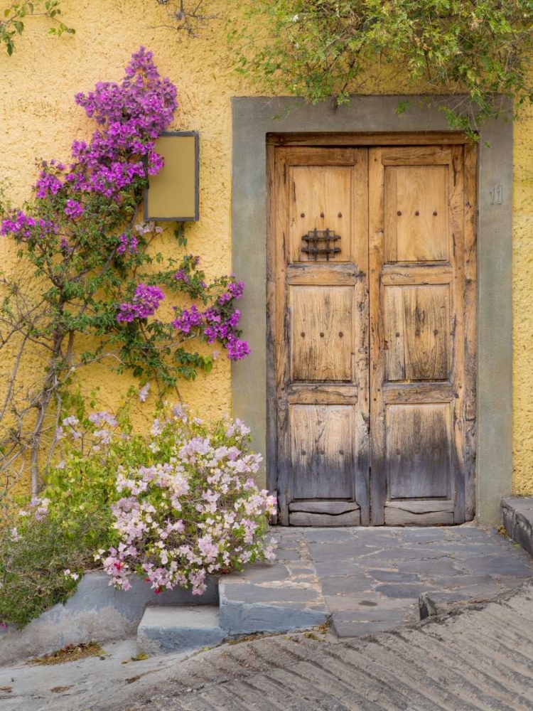 Art Print: Doorway in Mexico I