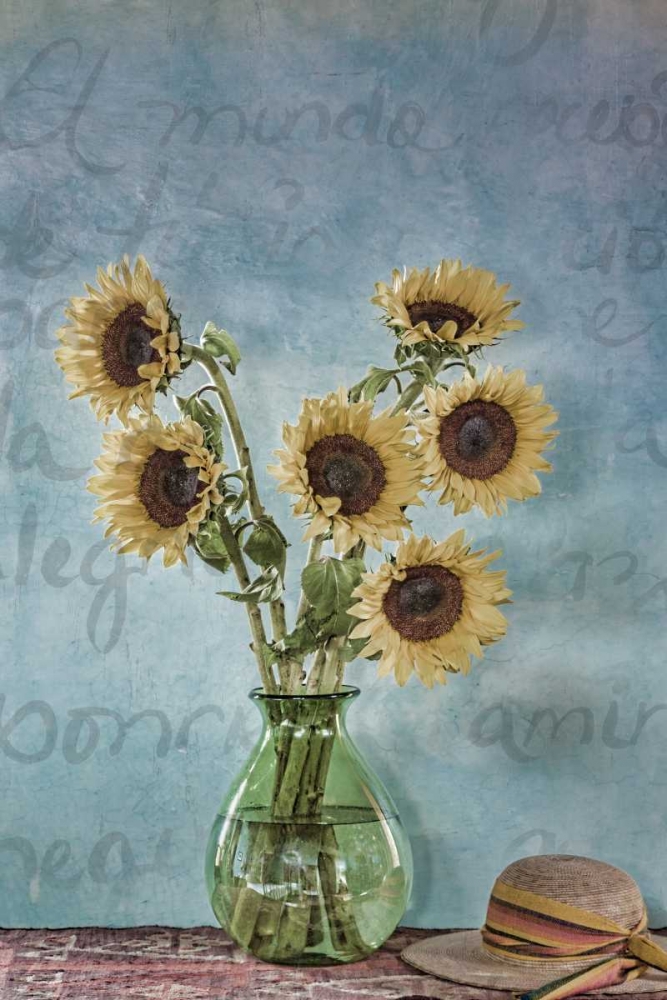Wall art: Sunflowers I, by Mahan, Kathy