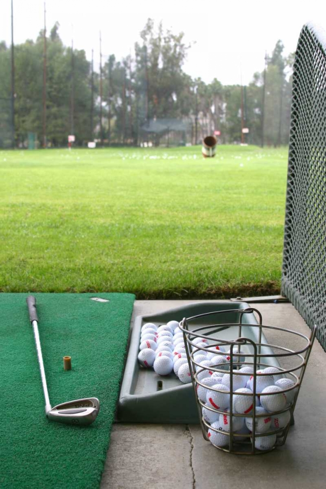 Wall art: Golf II, by Millet, Karyn