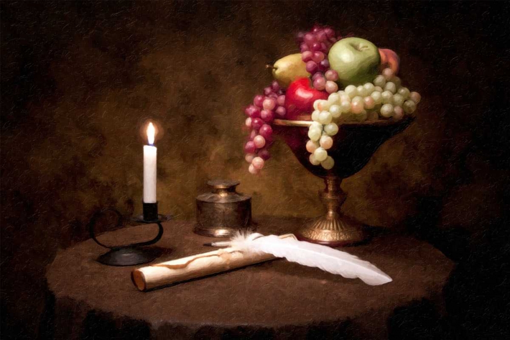 Wall art: The Scribe, by McNemar, C. Thomas