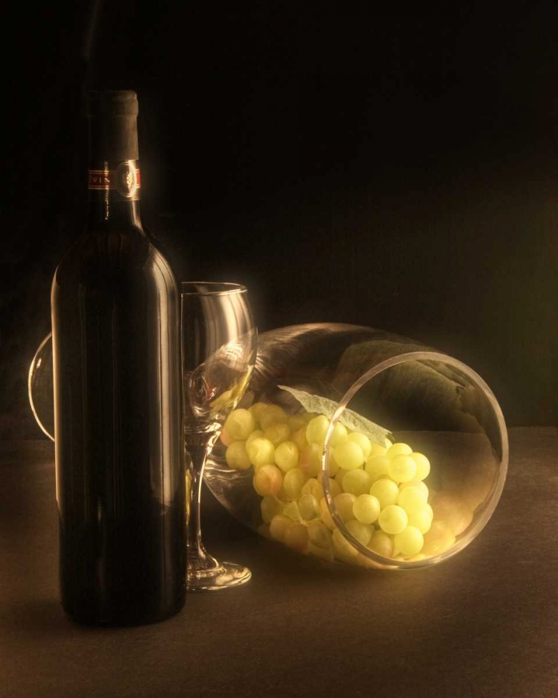 Wall art: Glass of Grapes, by McNemar, C. Thomas