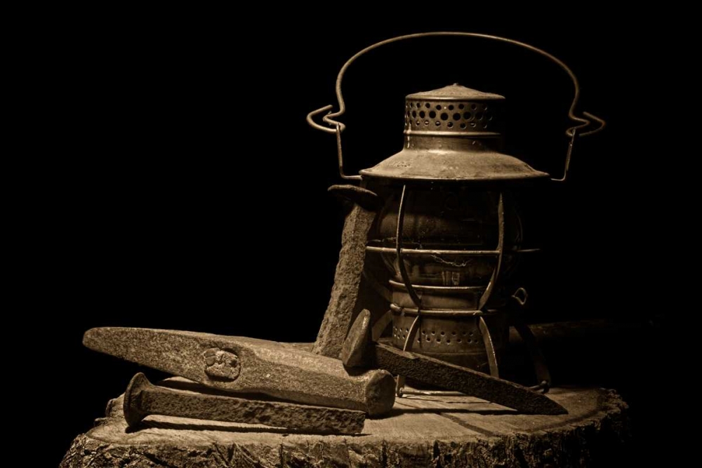 Wall art: Working on the Railroad, by McNemar, C. Thomas