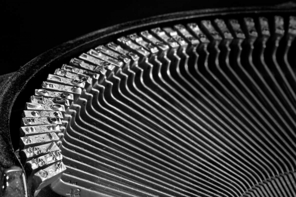 Wall Art Painting id:2522, Name: Typewriter Keys II, Artist: McNemar, C. Thomas