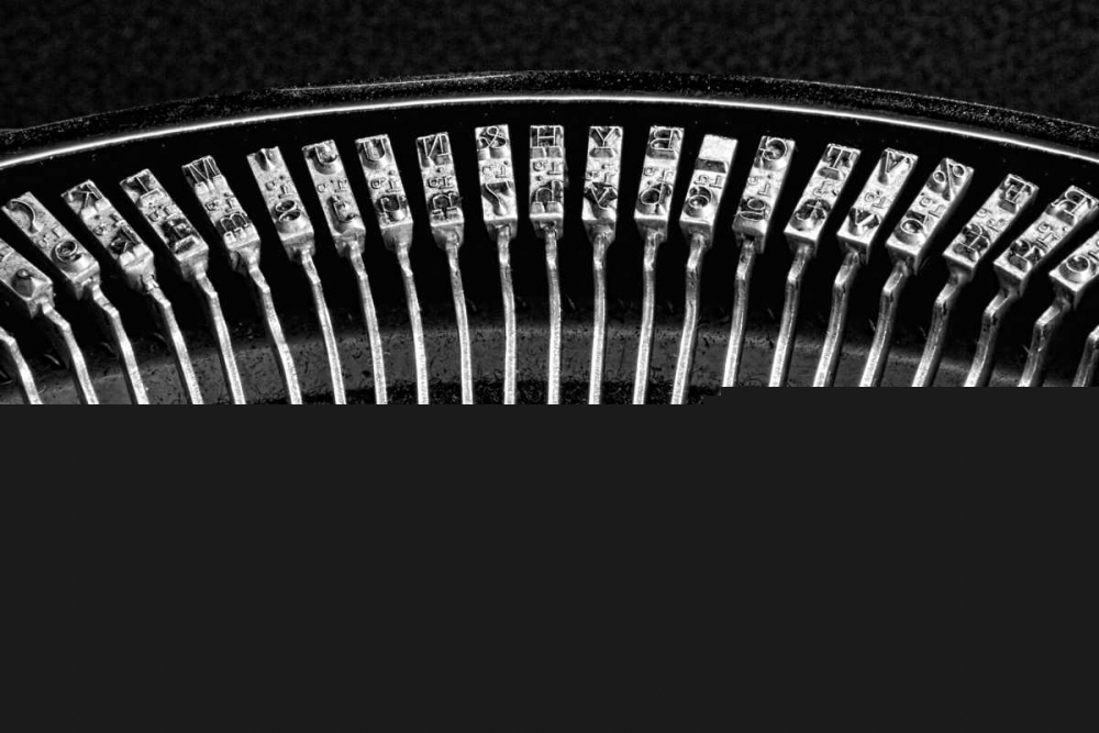 Wall Art Painting id:2523, Name: Typewriter Keys III, Artist: McNemar, C. Thomas