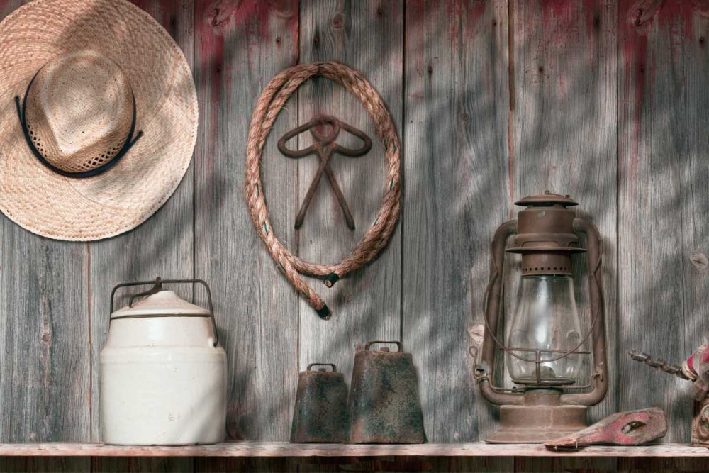 Wall Art Painting id:2540, Name: Out in the Barn III, Artist: McNemar, C. Thomas