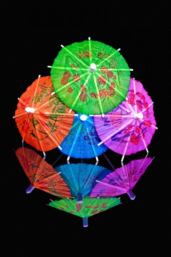 Wall art: Cocktail Umbrellas VII, by McNemar, C. Thomas