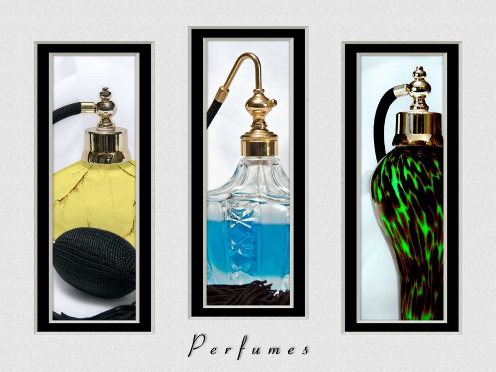 Wall art: Perfume Triptych III, by McNemar, C. Thomas